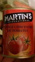 Double concentréde tomates