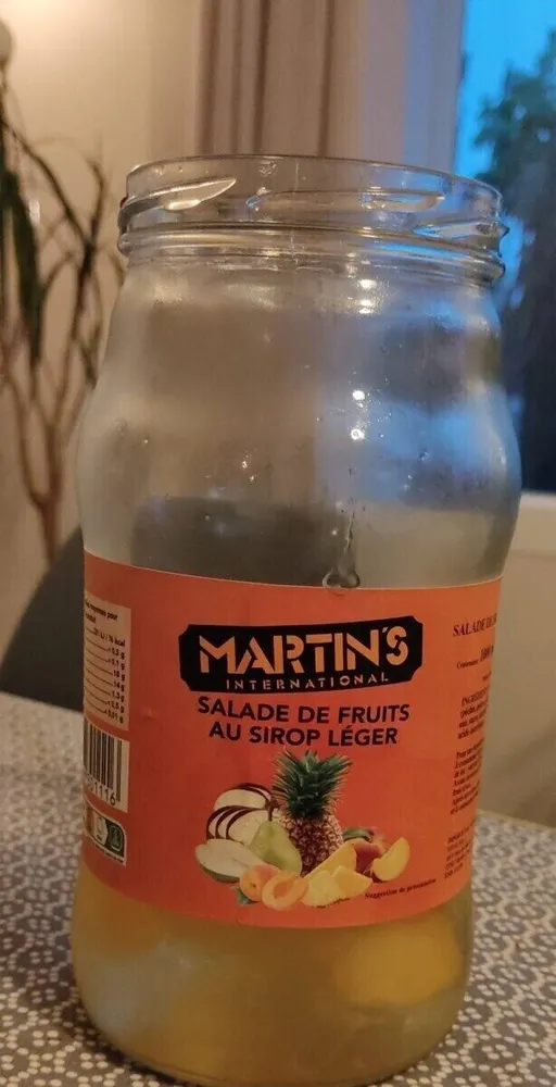 SALADE DE FRUITS AU SIROP LÉGER