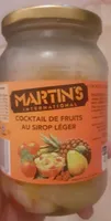 Cocktail de fruits au sirop leger