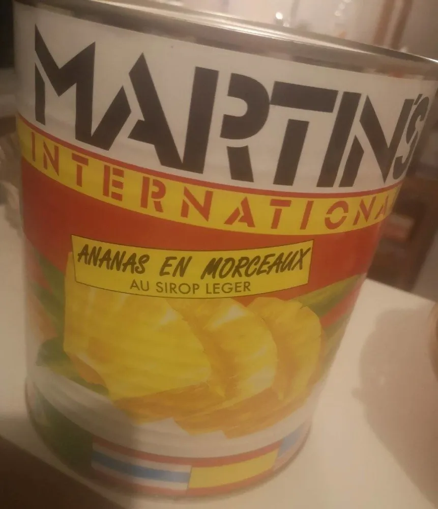 Ananas en morceaux