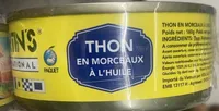 Thon en morceaux à l’huile