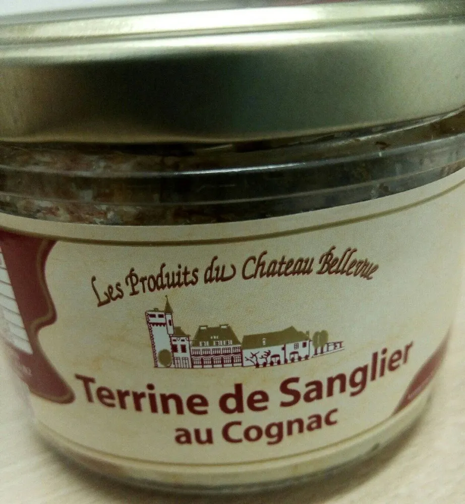 Terrine de sanglier au cognac