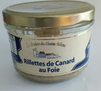 Rillettes de canard au foie