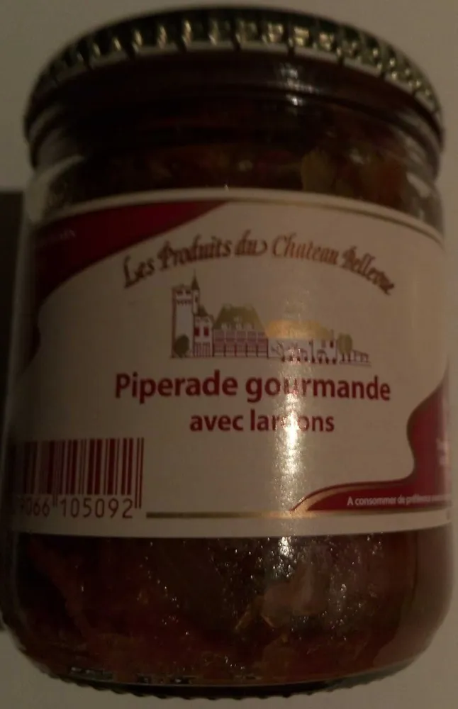 Piperade gourmande avec lardons