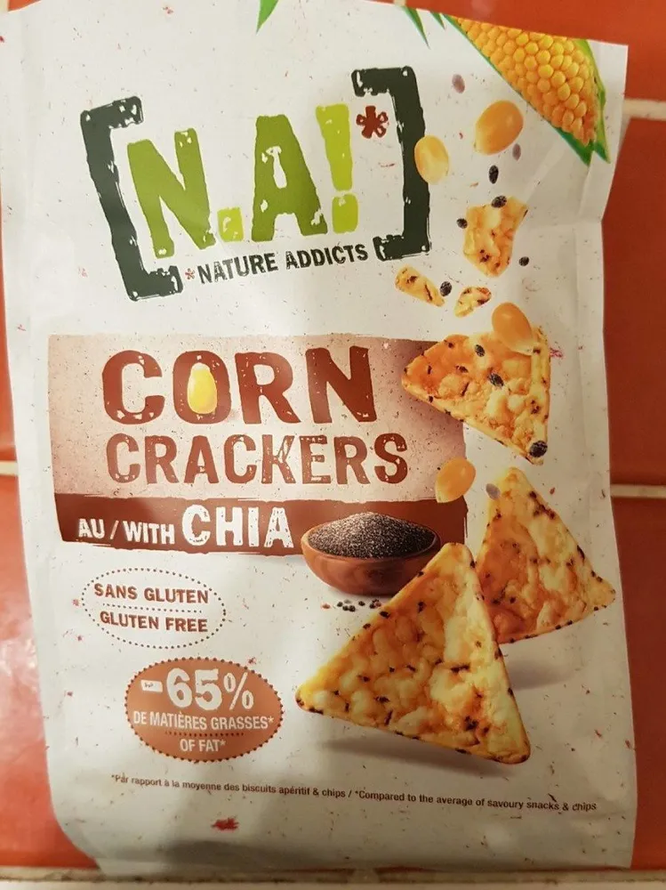Corn Crakers au Chia
