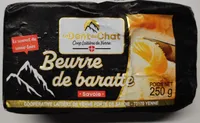 Beurre de baratte au lait pasteurisé LA DENT DU CHAT