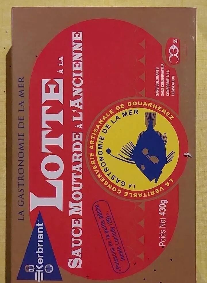 Lotte à la sauce moutarde à l’ancienne