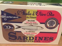 Sardines a l'huile d'olive bio au piment