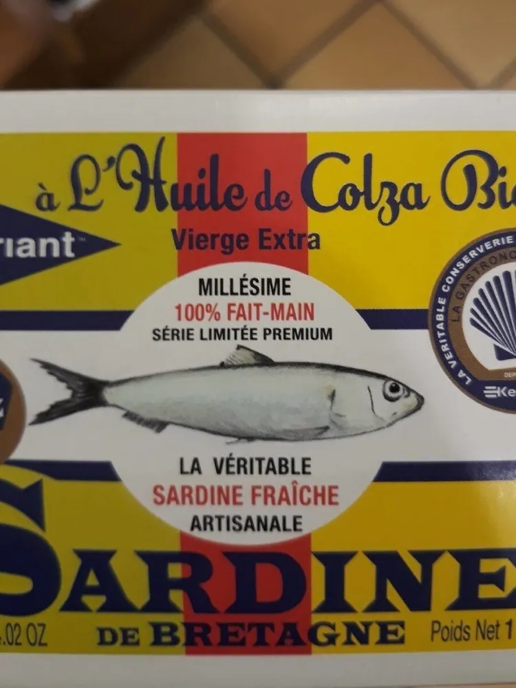 Sardine a L'huile De Colza Bio
