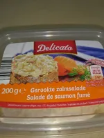 Gerookte zalmsalade