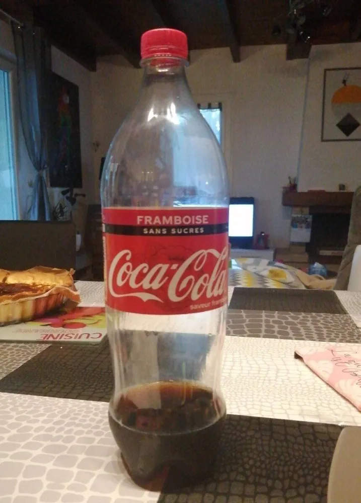 Coca-Cola framboise 0 sucres