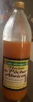 Nectar de pêche-abricot