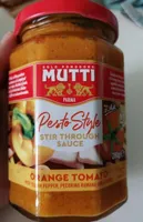 Pesto style orange tomato