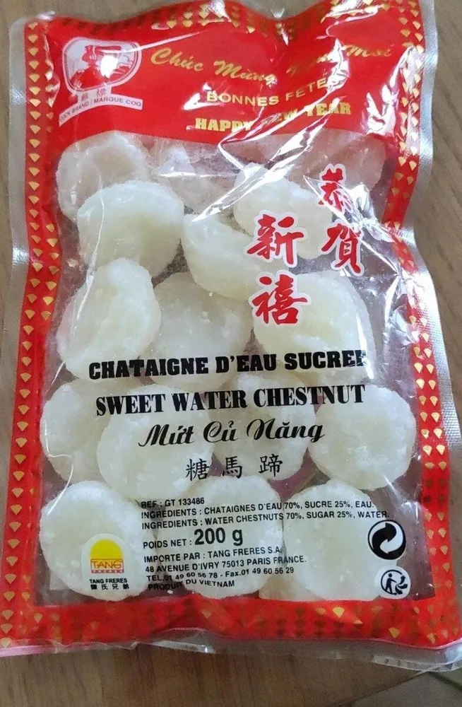 Châtaigne d'eau sucrée