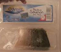 Pavés de saumon avdc peau