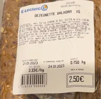 Déjeunette céréales
