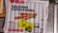 Saucisses cuite fumees
