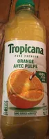 Jus d'orange avec pulpe