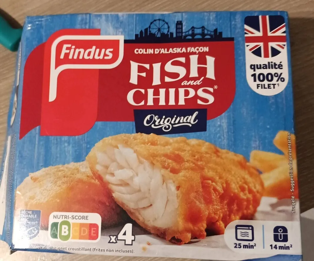 Colin d'Alaska façon fish and chips