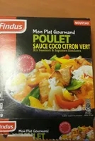 Mon plat gourmand poulet sauce coco