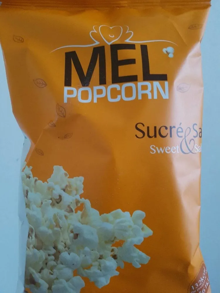 Mel Pop corn sucré salé