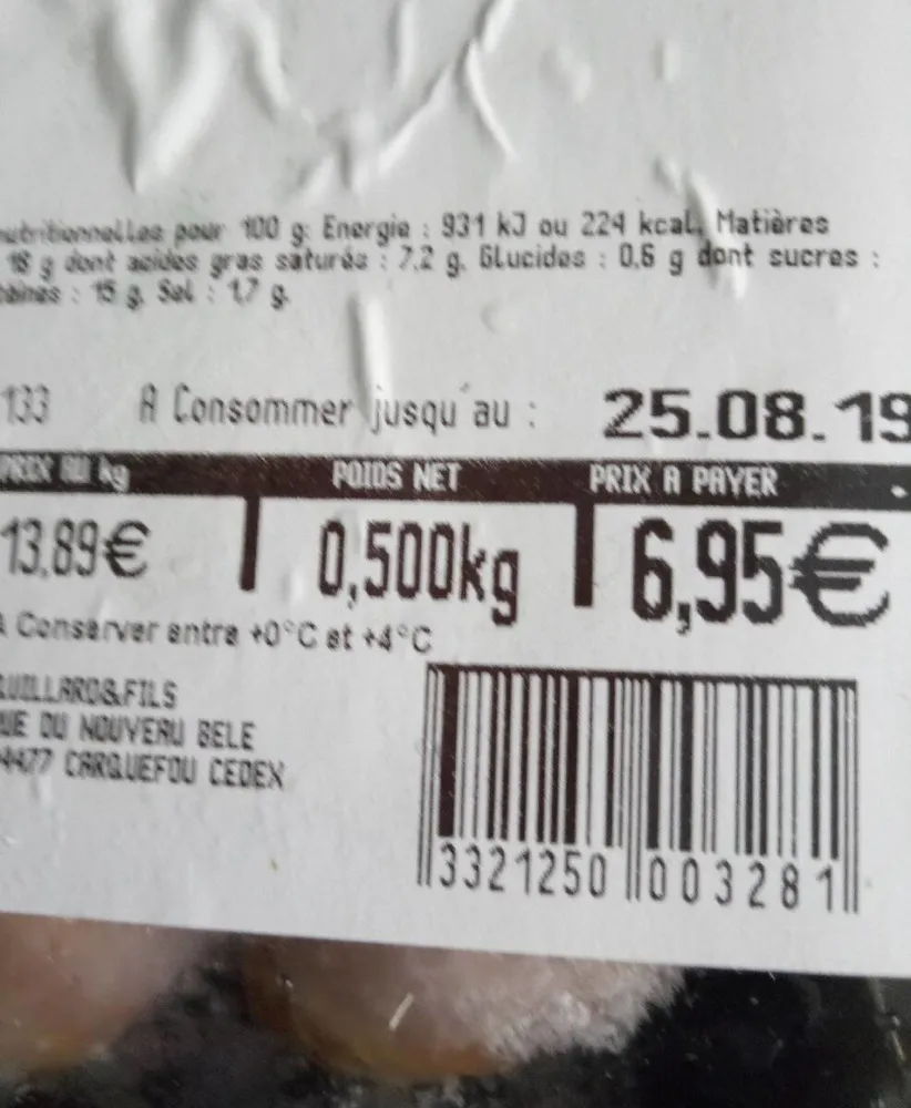 Saucisse au muscadet