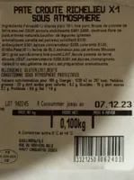 Pâte en croûte richelieu
