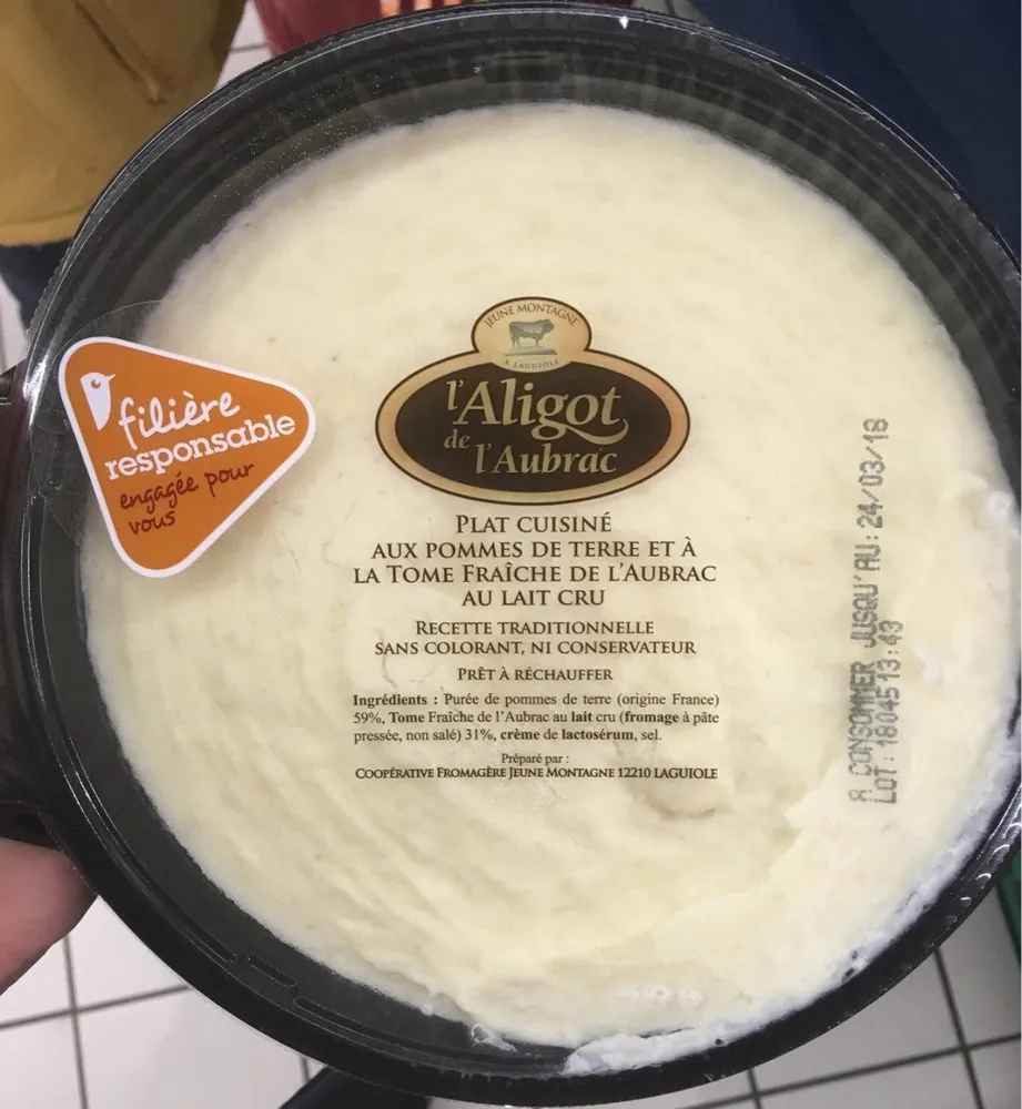 L’aligot de l’aubrac