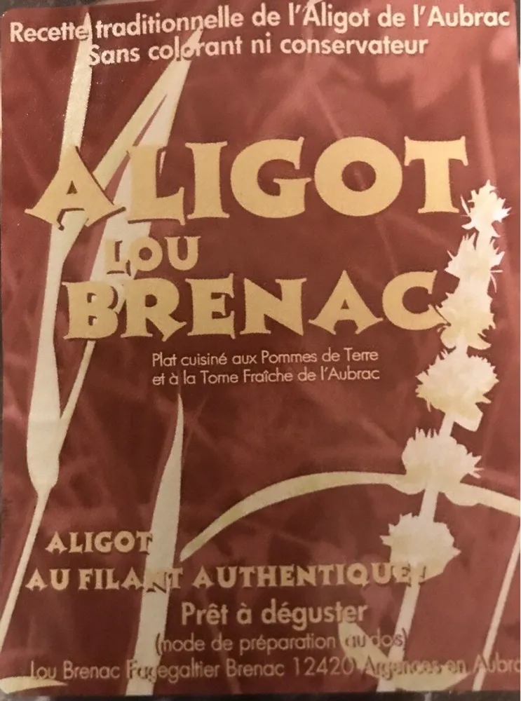 Aligot Lou Brenac