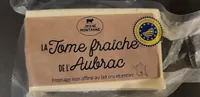 Tome fraîche de l'aubrac igp