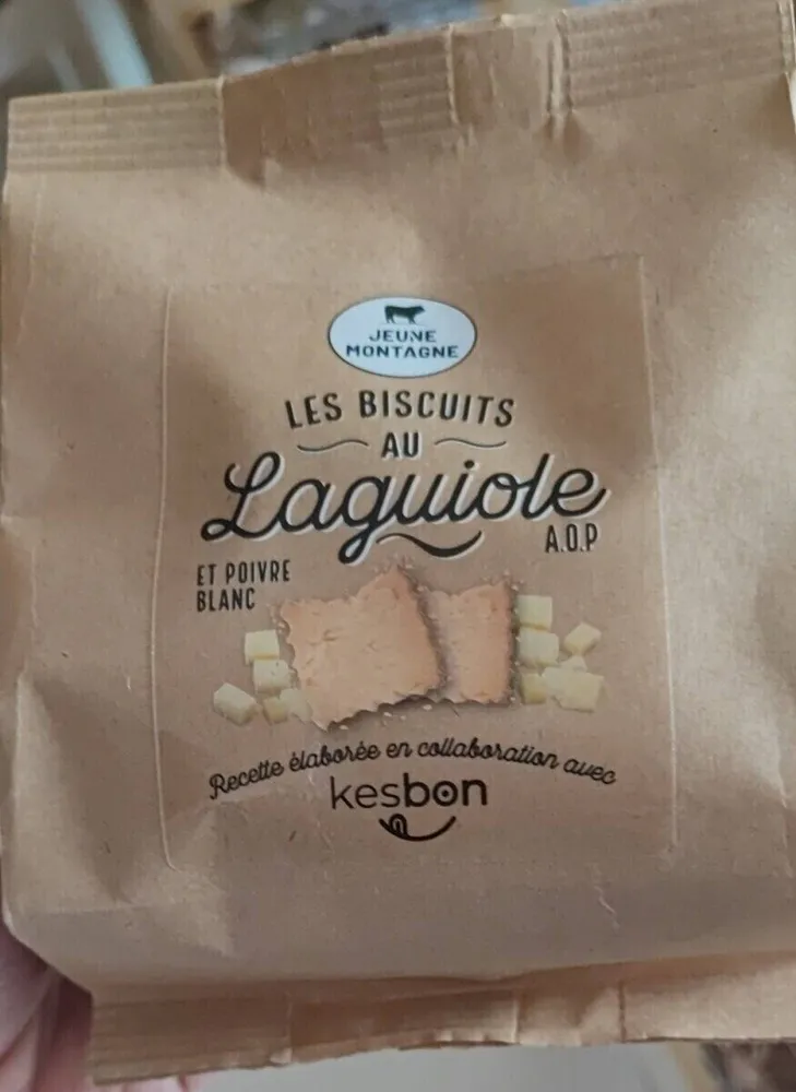 LES BISCUITS AU Laguiole A.O.P ET POIVRE BLANC