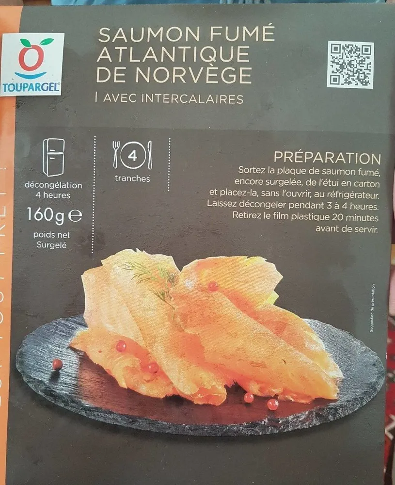 saumon fumé atlantique de norvege