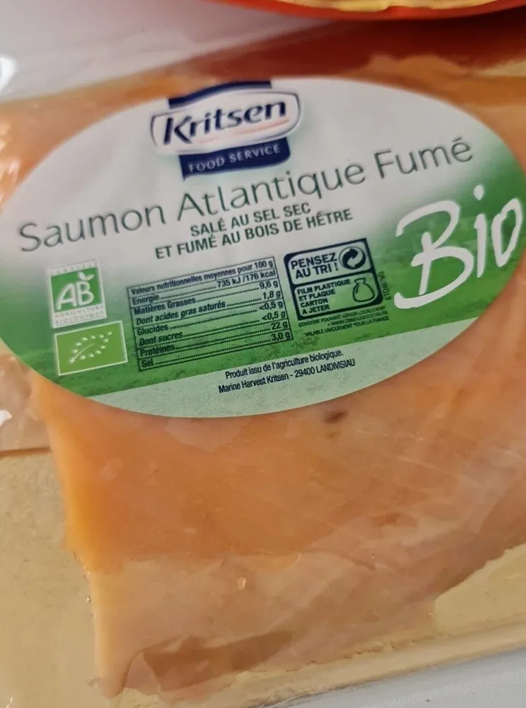 Saumon Atlantique fume
