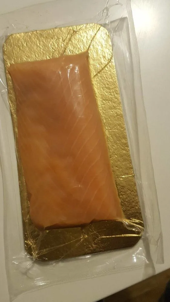 Coeur saumon atlantique fume norvege