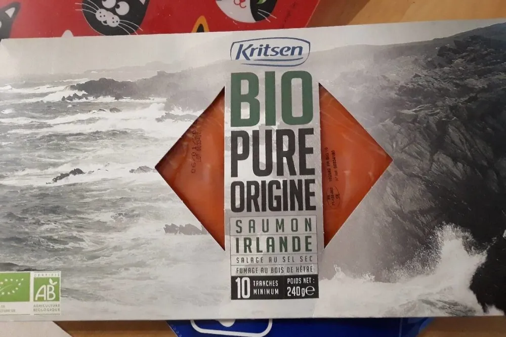 Bio pure origine saumon irlande