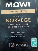 Mowi saumon de Norvège fumais on lente au bois de hêtre