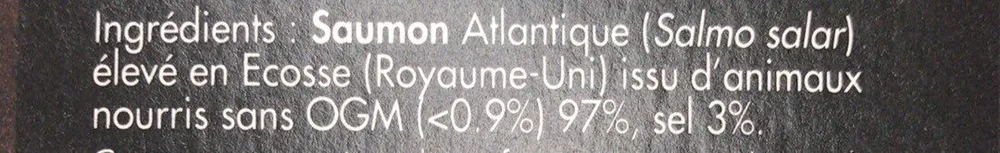 Saumon Ecosse