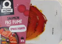 Saumon pas fumé épices douces betterave