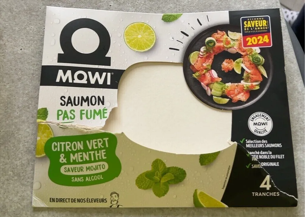 Saumon pas fumé