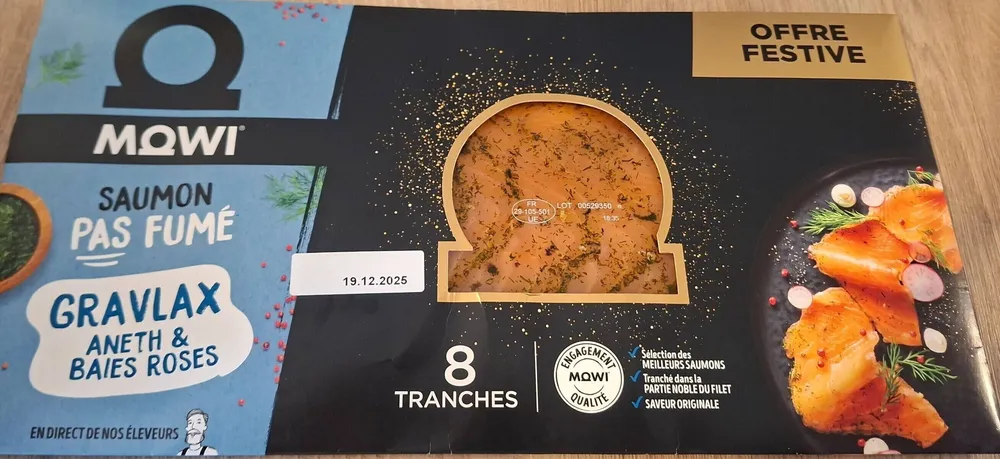 Saumon pas fumé