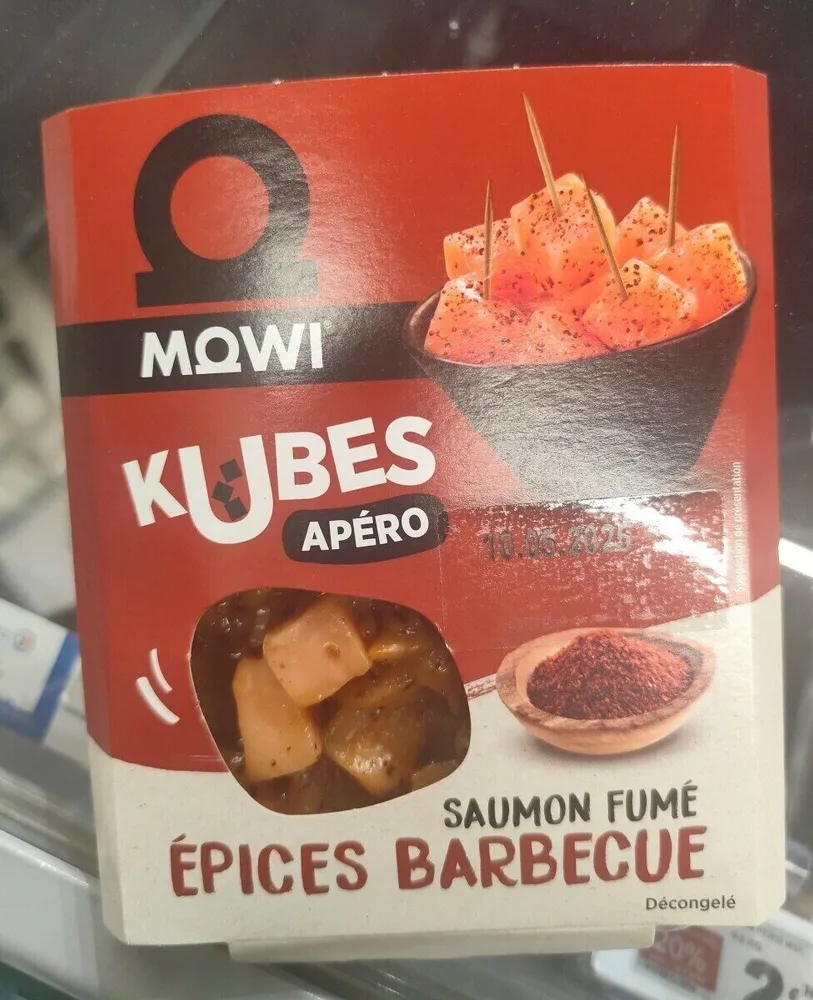 Saumon fumé épices cuba mawi