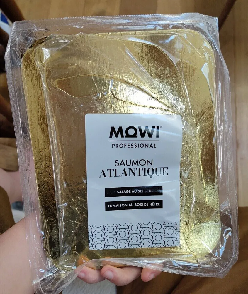 Saumon atlantique fumer décongelé