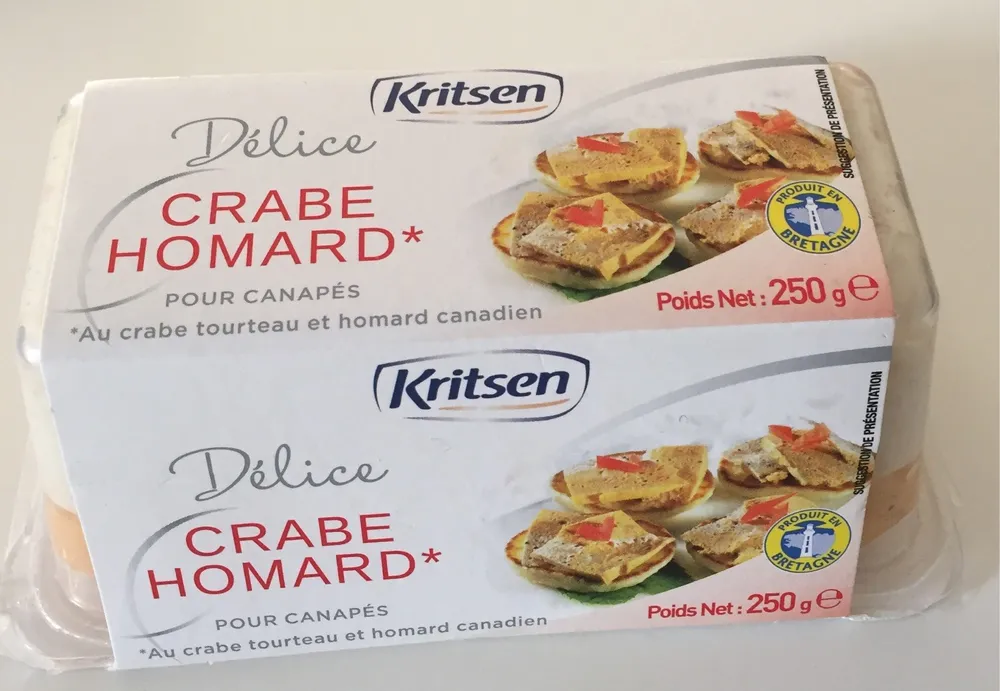 Délice crabe homard