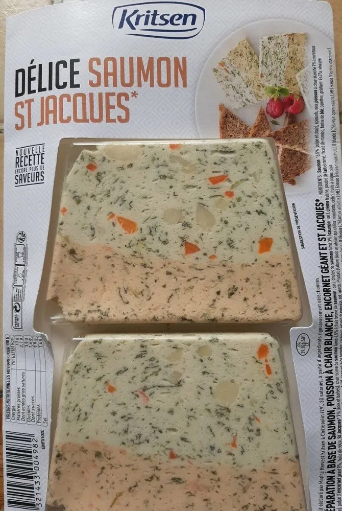 Délice saumon St Jacques
