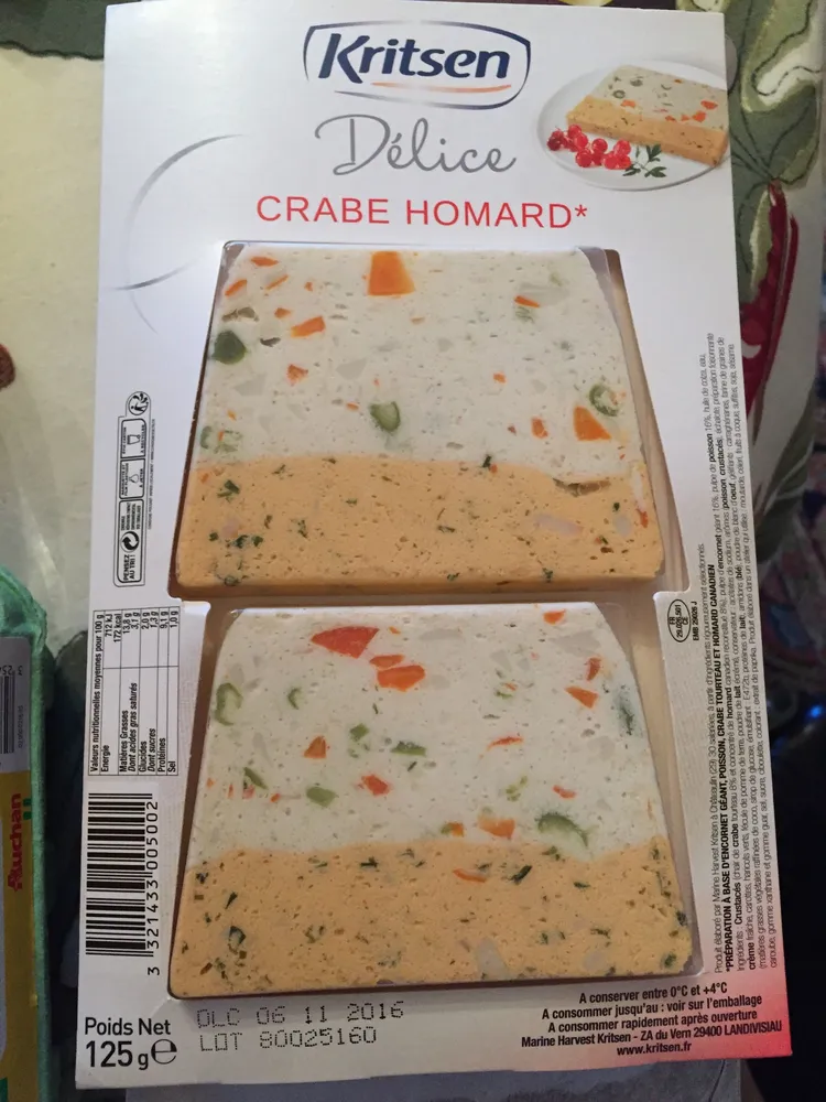 délice crabe homard