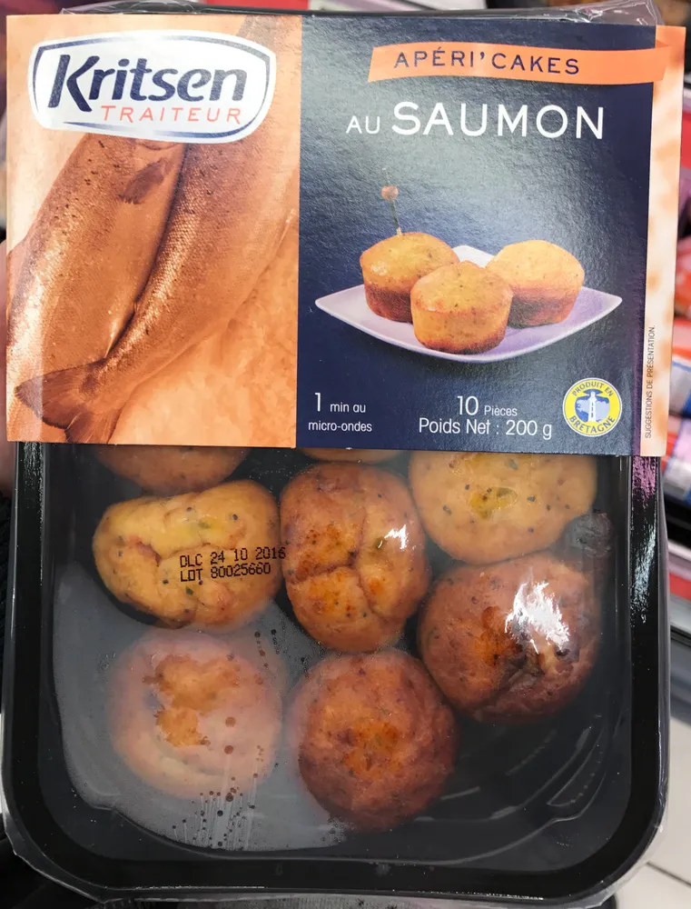 Apéri' Cakes au Saumon