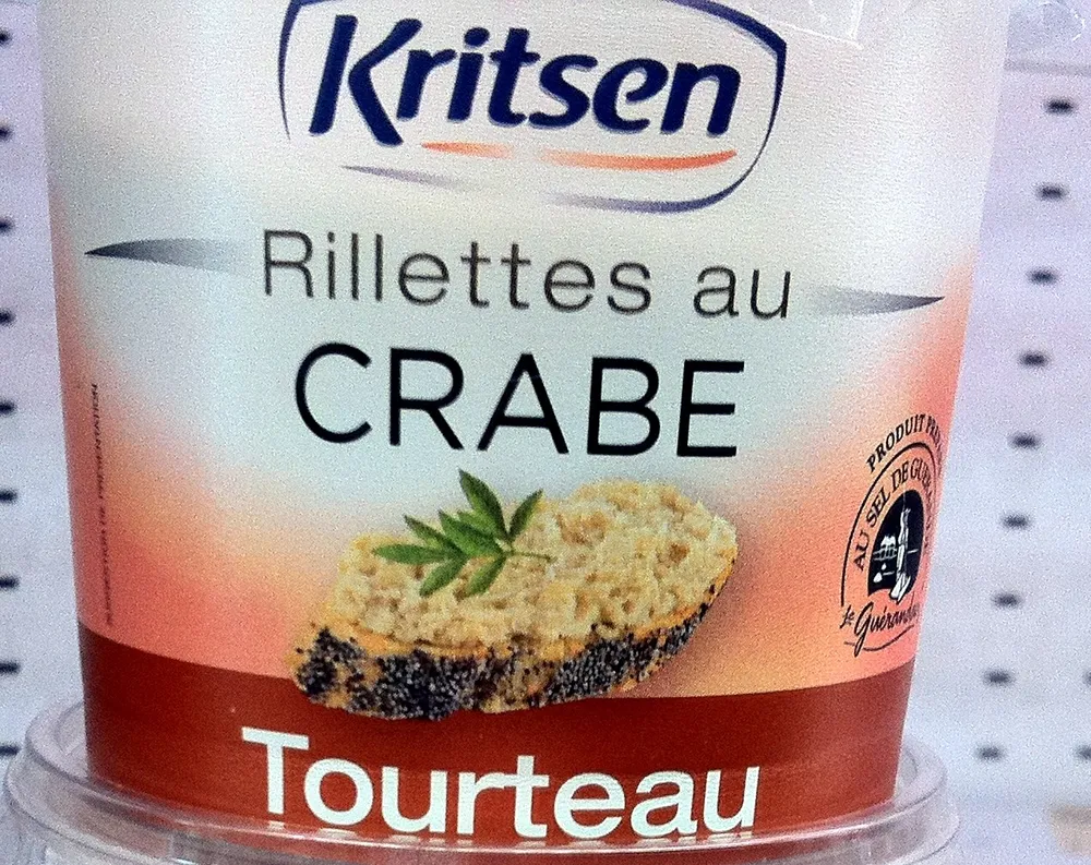 Rillettes au crabe tourteau