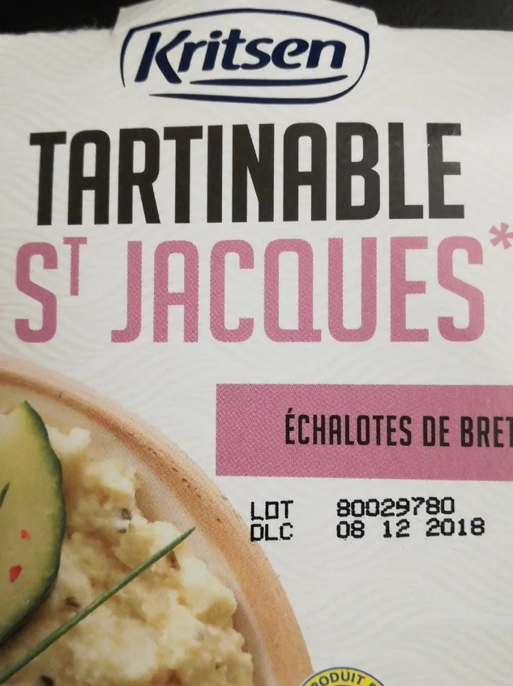 TARTINABLE ST JACQUES