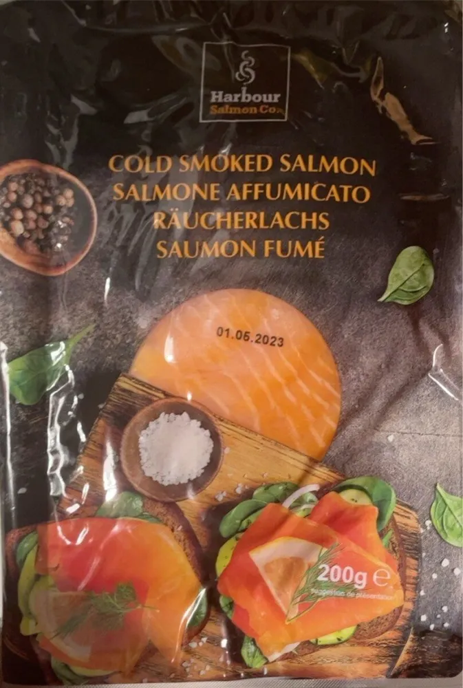 Cold smoked salmon