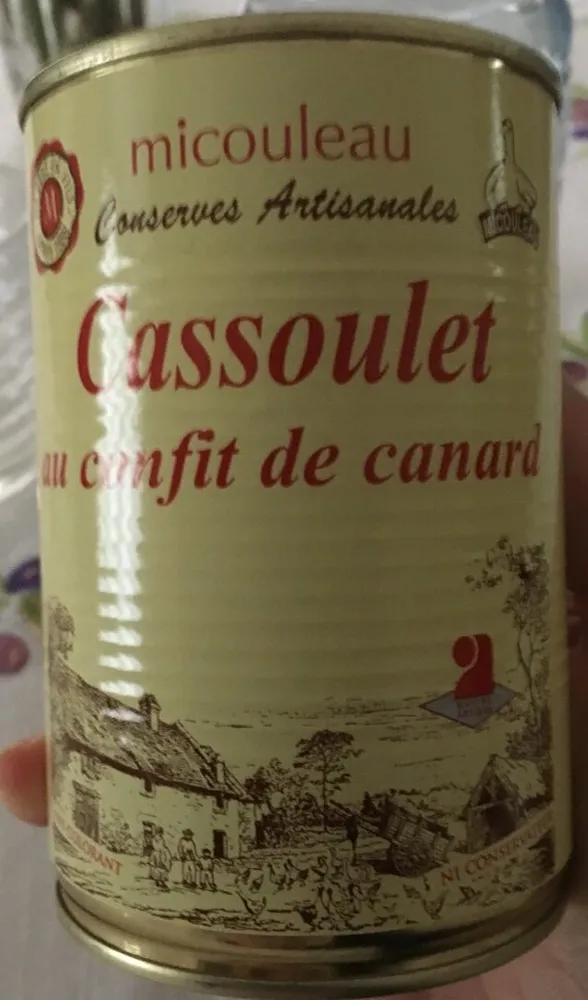 Cassoulet au confit de canard